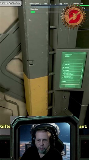 SC Bug - Moth into Small Hangar #gaming #starcitizen