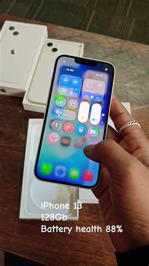 iPhone 13 128Gb #iphone #iphone13 #iphone13series #ios battery health 88% #mjmobile_007