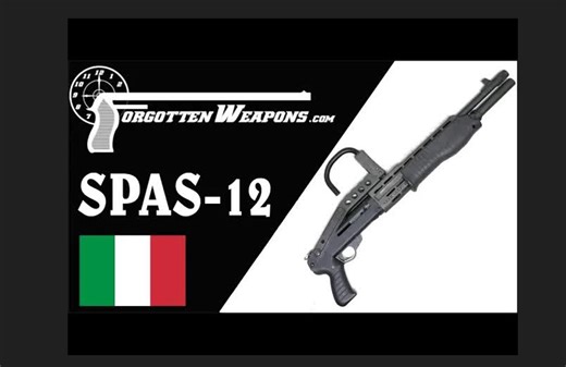 SPAS-12霰弹枪：弗兰奇特殊用途自动霰弹枪 - Forgotten Weapons_哔哩哔哩_bilibili