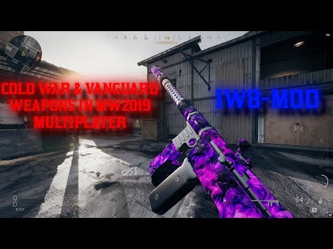 How To Use Cold war & Vanguard Weapons in Multiplayer in MW2019 1.67 With IW8-MOD