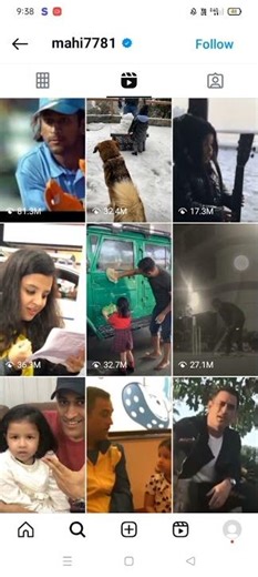 MSD view 851k but like 3.1 m why ms Dhoni what ms dhoni