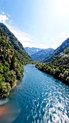 Heaven on Earth 🏔️💙 | Snow Mountains & Blue Lake | Cinematic Nature #Shorts