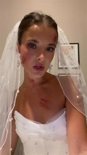 Dressed up as a bride planning her wedding… oh wait!! | Brooke Marie Hyland