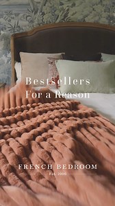 Irresistibly soft in a variety of colours and textures, these bestselling bedspreads will instantly transform your home. | French Bedroom