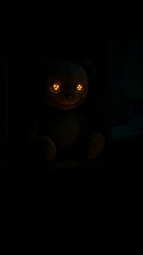 Haunted Teddy Bear Moves on Its Own 😱 | Real Paranormal Footage #terrifyingtales #horror