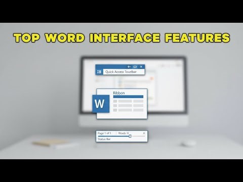 MS Word Interface Tutorial for beginners