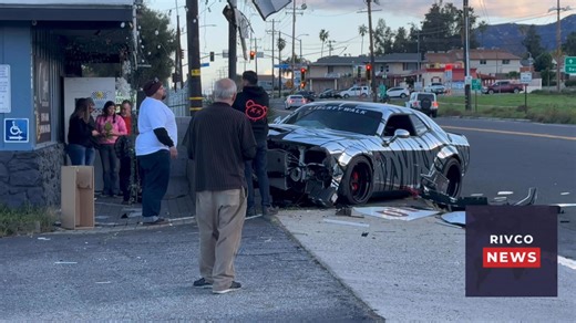 CAL FIRE/Riverside County Fire Department and Riverside County Sheriff's Office responded to a vehicle into a building at Ohara’s Bar this afternoon. The driver was reported to have been recklessly driving on Grand Ave in the City of Lake Elsinore. A witness stated that speed was a factor and the driver had lost control. The driver declined medics and there were no injuries reported. The car was towed. Comments Below ⬇️ @topfans | Rivco News