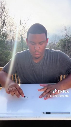 Pen Tap Freestyle on a Classic School Desk! Try this Amazing Pencil Beat