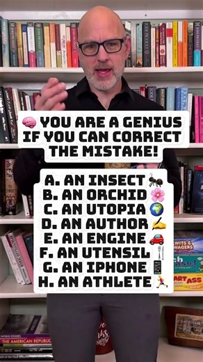 You are a genius if you can correct the mistake. #findtheerror