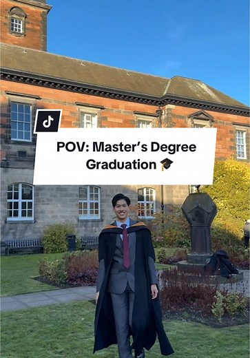 Master’s Degree Graduation Experience at University of Dundee