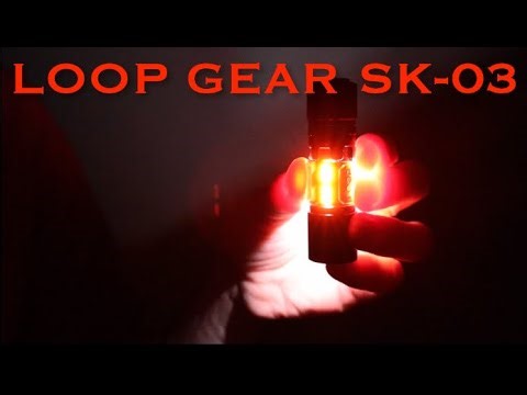 LOOP GEAR SK03 Flashlight Review | Best Budget EDC Light? Side Light & Filters & USB-C! 🔦⚡