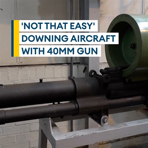 206K views · 1.4K reactions | In the 1930s, the Vickers Type S Cannon was the best way to shoot down an aircraft Firing at two rounds a second, seven seconds worth of firepower and 40mm rounds Now one of these weapons sits in a massive collection of airborne artefacts➡️https://brnw.ch/21wVZkO | Forces News | Facebook