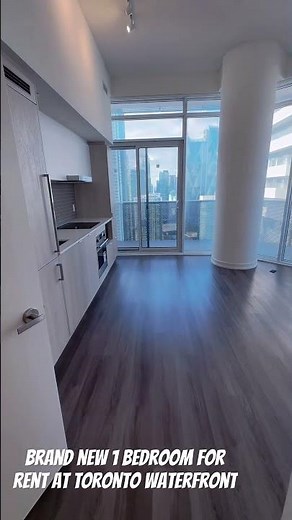Brand New 1 bedroom condo for rent at Toronto Waterfront #多倫多生活 #多倫多 #torontocondo #torontorealtor