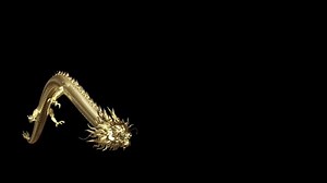 3d Animation Gold Chinese Dragon Move Stock Footage Video (100% Royalty-free) 1047925417 | Shutterstock
