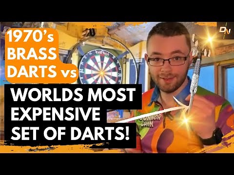 THE CHEAPEST DARTS VS WORLD'S MOST EXPENSIVE DARTS! DO THEY LIVE UP TO THE BIG PRICE TAG?