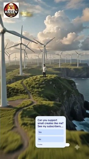 😮Wind Energy Explained in 30 Seconds! #facts #science #wind #windturbine