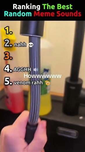 Ranking The Best Random Meme Sound #funny