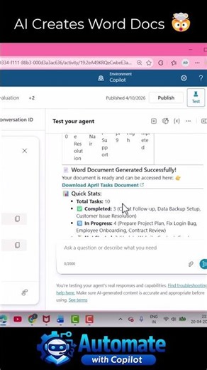 AI Creates Word Docs in Seconds 🤯 | Copilot + SharePoint