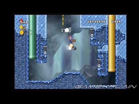 New Super Mario Bros. Wii Level 3-2 Star Coins