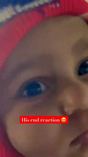First Winter, First Monkey Cap 🐵❄️ | Cutest Baby Reaction