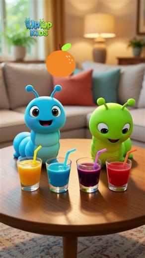 Can Coco & Lolo Guess the Juice Flavor? 🍓🍊