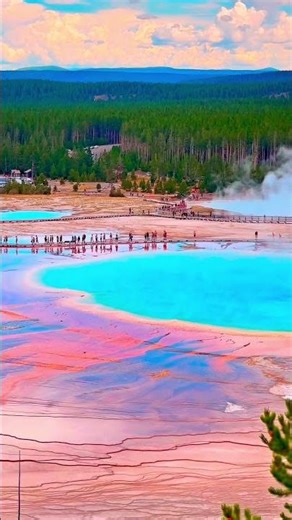 3 Most Colorful Places on Earth 🤯 #shorts #travel #nature #explore #viral #beautiful ‪@milosh9k‬