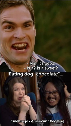 that "chocolate" scene in American Wedding 🤮🤮
