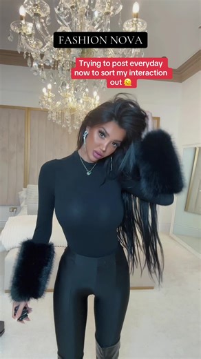 FashionNova Outfit: Moscow Fur BodySuit & Chance Thigh High Boots!