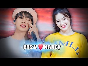 Meri Pehli Mohabbat Hai 🤩 BTS V x Nancy 💜 | Raj Edit Yt | WhatsApp status #viralvideo #bts#video
