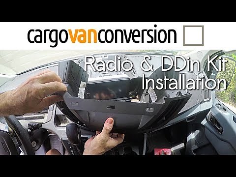 Ford Transit Radio Upgrade & DDin Installation