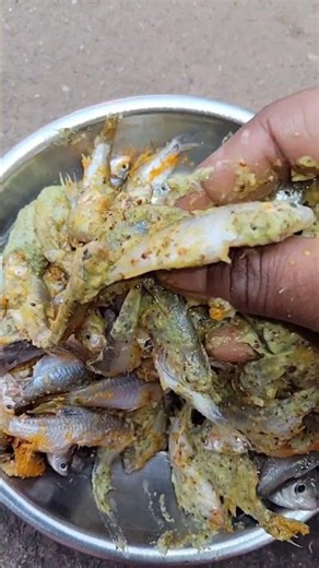 #villagestyle chuna machha besar recipe 🐟🐠#how to make esey fish fry recipe#machha besar#shotsvideo