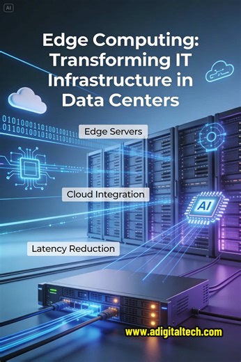 Hello guys..🤖 Did You know🤔 *Edge Computing and Its Impact on Infrastructure* Edge computing is rapidly transforming the digital landscape by bringing data processing closer to the source of data generation. Unlike traditional cloud computing, which relies on centralized data centers, edge computing decentralizes processing power, enabling faster data analysis, reduced latency, and improved efficiency. *What Is Edge Computing?* Edge computing is a distributed computing paradigm that processes 