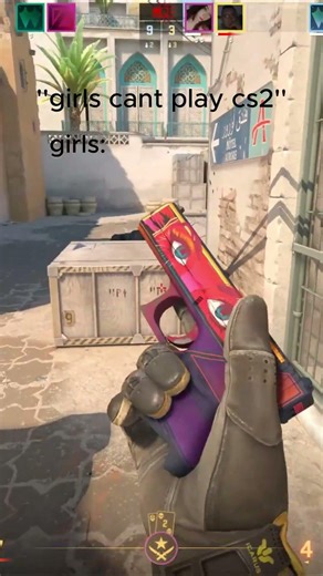 Girls can play cs2 too ;) #girl #mvp #allnight #games #cs #cs2 #counterstrike2 #dust2 #mirage