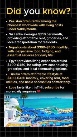 Most Cheapest Countries to Live In Right Now