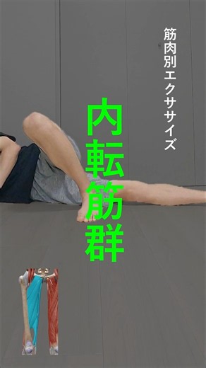 【脚】筋肉別エクササイズ！～内転筋群～