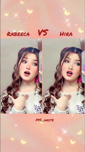 Rabeeca VS Hira 🌺❤ #shorts #viralshorts #rabeecakhan #hirafaisal #sistrology