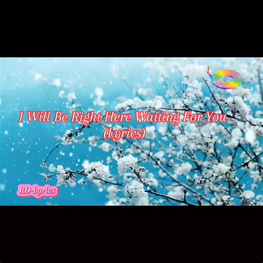 24K views · 721 reactions | ❤️I Will Be Right Here Waiting For You♥️_(English_Songs_W/Lyrics)_Latest_Sweet_Romantic_Love/Songs #everyonehighlights #everyonefollowers #songcover #songlyrics #balladsongs #HeartfeltSongs | Ruel Dacara | Facebook