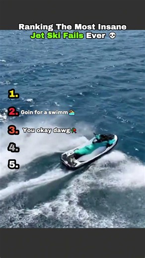 Ranking The Most Insane Jet Ski Fails Ever 💀