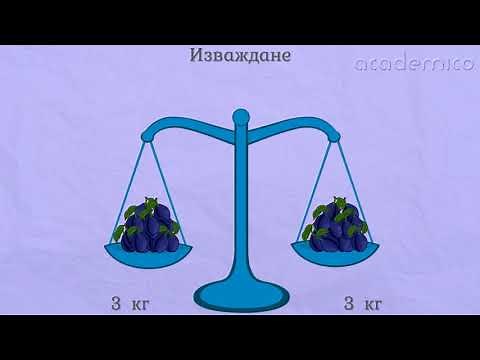 Килограм - Математика 1 клас | academico