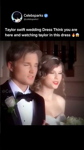 Taylor swift wedding Dress Think you are here and watching taylor in this dress 🔥😱