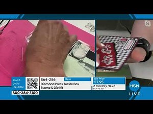 Diamond Press Tackle Box Stamp and Die Kit