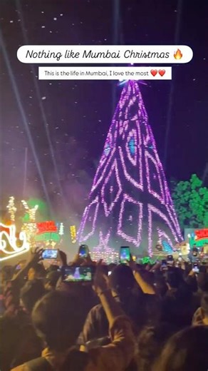 Nothing Like Mumbai Christmas | The music, the crowd, the chaos, the happiness 🔥