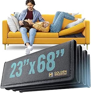 XL Heavy Duty Couch Support for Sagging Cushions - 23in x 68in Extra Wide Sofa Cushion Board - 0.4in Saggy Cushion Supports for Sagging Cushions