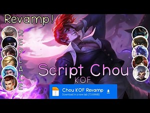 Script Skin Chou KOF - Iori Yagami No Password | Full Effect Voice | Patch Terbaru