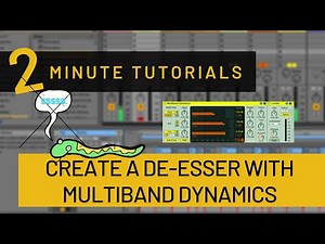 How to create a DE-ESSER with Multiband Dynamics