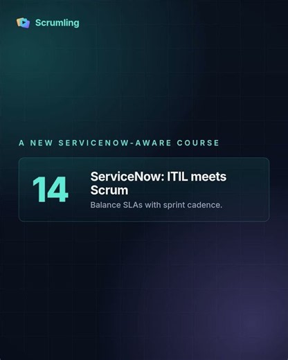 Scrumling: Servicenow 23s