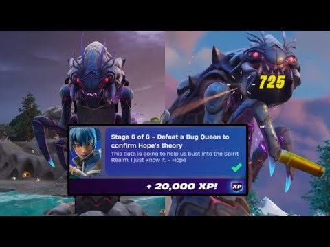FORTNITE STORY QUEST – Bug Queen Locations & Easy Guide ⚡