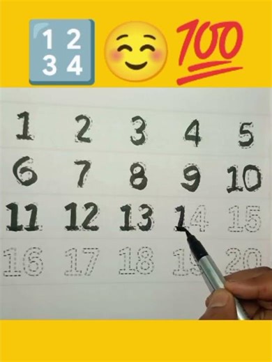 1234 🥳Counting Song for Kids 🎵Learn Numbers 1234 for Children