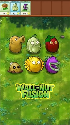 WALL-NUT FUSION PART 3 | PLANTS VS ZOMBIES #plantsvszombies #plantsvszombies2 #pvz