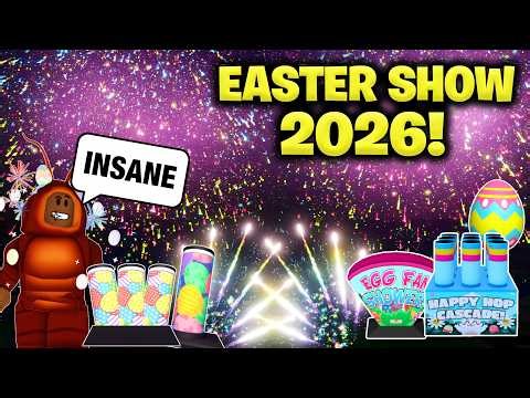 EASTER THEMED FIREWORK SHOW 2026 IN ROBLOX! (Fireworks Playground)